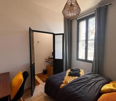 Monteux House | Le Platane Maison climatisée avec piscine