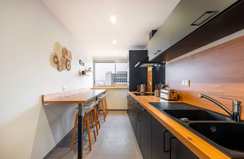 Saint Nicolas - Charles III - Ville vieille - Trois Maisons - Leopold Apartment | Le Prouvé - Three Bedroom Apartment, Sleeps 6