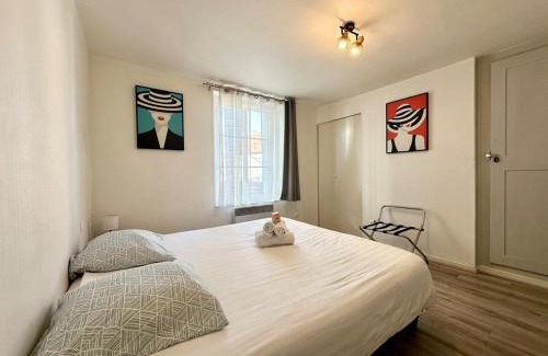 Saint-Pierre - Rene II - Bonsecours Apartment | Le Repère - 2 à 4 personnes - Lit King Size - Proche Gare