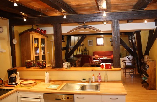 Riquewihr Apartment | LE REPAIRE DES LUTINS Charming Duplex (6 persons) quiet in Riquewihr