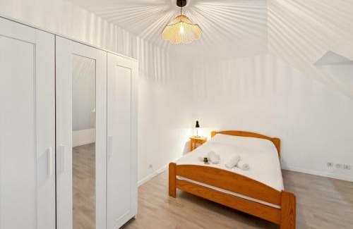 Quartier Bourg-l'Evesque - la Touche - Moulin du Comte Apartment | Le Roazhon Park - Balcon & Garage Privé - Duplex