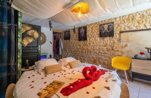 Saint-Genis-de-Saintonge Apartment | Le Vésuve avec jaccuzi