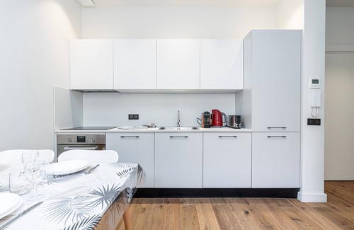 Musicians Quarter Apartment | Le Victor Hugo, air conditioning, elevator, balcony