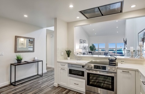 East Mesa Condo | Leadbetter Beach Retreat - penthouse with ocean views, heated pool/spa, high end interiors!