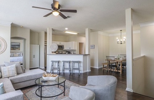 Gulfport Villa | Legacy Villa 203 - 2 bedroom 2 bath with garage in a beachside neighborhood
