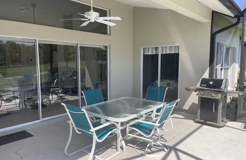 Falcons Glen House | Lely Resort 3BR/2Bath Home on Golf Course w/Community Pool & Hot Tub.