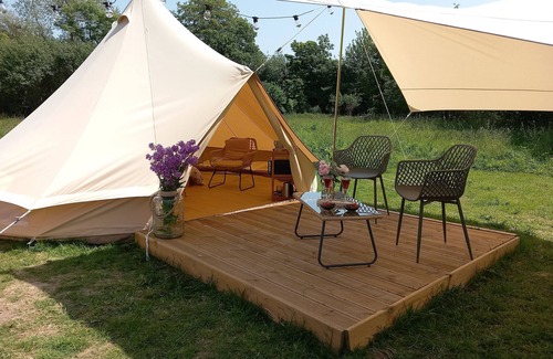Ploumilliau Cabin | Les Atypiques de Kergomar, Tente Bell Glamping
