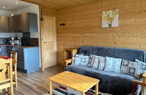 Les Gets Apartment | Les Gets - Renovated apartment near slopes, free shuttle, parking