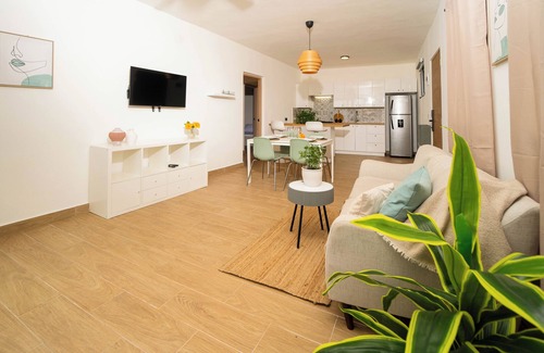Centro Apartment | LEVEL 1, Charming 2-bedroom apartment with AC, WiFi in serene Samaná