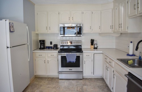 West Harwich House | Light and bright two bedroom home in Harwich featuring central air!