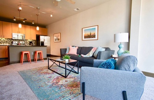 Charlotte Apartment | Light Rail Access, Gym & Pool, Walk to Restaurants, South End