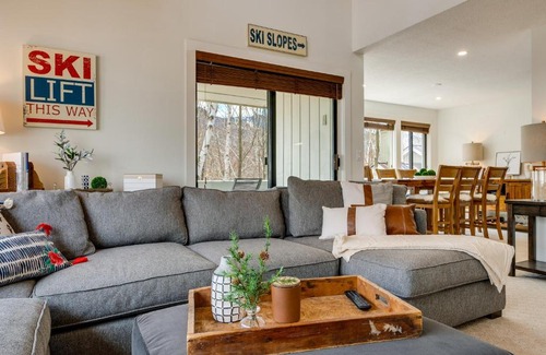 Lincoln Apartment | Lincoln Condo Rental with Shuttle Near Loon Mountain