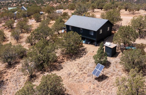 Sierra Vista House | Little Black Cabin in the Woods