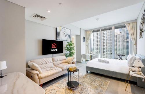 Dubai Marina Apartment | Livbnb - Sea and Marina View, Steps to Marina Walk