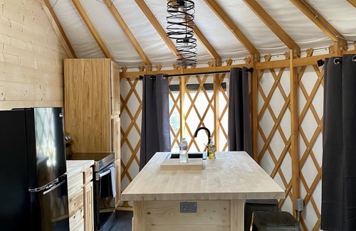 Maggie Valley House | Loblolly Pine, Yurt Village(#14) 1st on your right