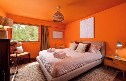 Doune Cabin | Lodge for up to 10 in Rothiemurchus Forest with hot tub.