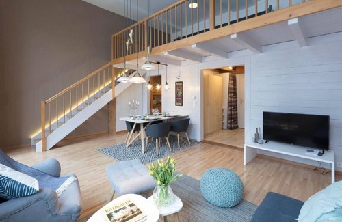 Central Interlaken Apartment | Loft Apartment "Henrik" Höhenmatte