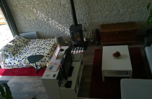 Rilly-sur-Vienne House | LOFT IN TOURAINE independent of 70 m² for 4 people in closed courtyard, seen forê