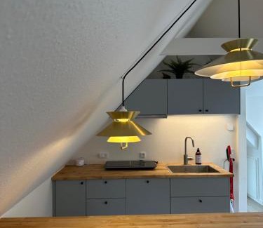 Ringkobing Apartment | Loftlejlighed i centrum