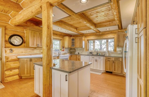 Pagosa Springs Cabin | Log Cabin W/Mountain Views, Game Room & Near Town