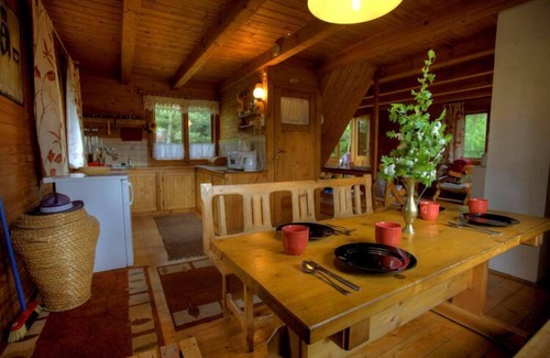 Gizycko House | Log House by Lake Tajty, Masurian Lakes Trail