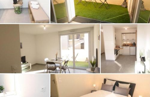 Lalande-Grand Selve Apartment | Logement Entier - Appartement T2 Confort - Toulouse - Balcon Aménagé
