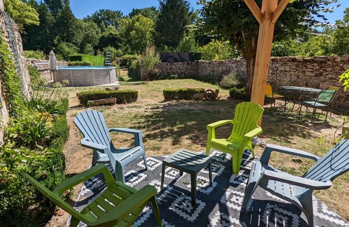 Bauge House | Logis des Fées, spa, swimming pool, air conditioning & garden