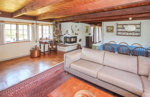 Samsø House | Look forward to an unforgettable family vacation in this thatched cottage.
