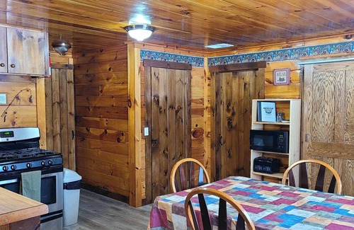 Franklin County Cabin | Loon Camp - sleeps 1 to 12 - Direct Snowmobile and ATV trail access!