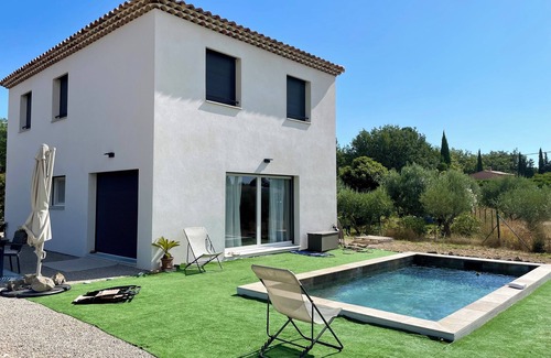 Lorgues Villa | Lorgues: 3-BR house, private pool, A/C & fiber Wi-Fi