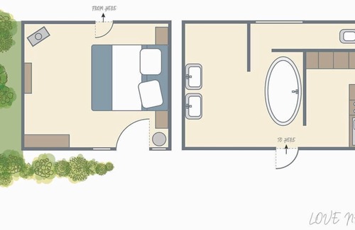 Bakewell Cottage | Love Nest - an intimate hideaway for a honeymoon or romantic getaway near Bakewell