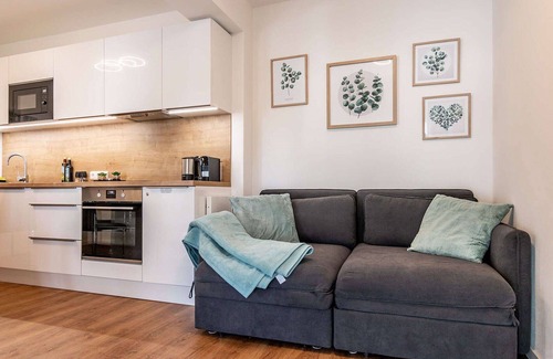 Frymburk Apartment | Lovely apartment for 4 guests with WIFI, TV, terrace and parking