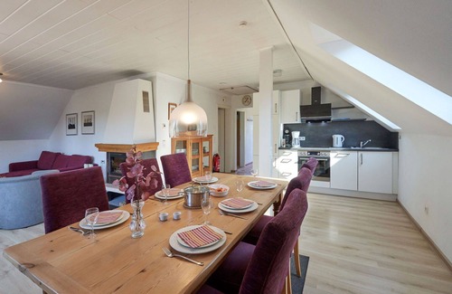 Frankenau House | Lovely apartment in villa for 8 people with WIFI, TV, terrace and pets allowed