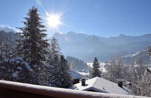 Lenk Apartment | Lovely apartment for 8 guests with WIFI, balcony and pets allowed