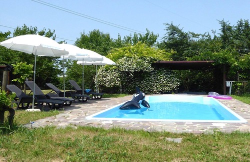 Silea House | Lovely apartment in villa for 6 guests with A/C, WIFI, pool, TV, terrace and pets allowed