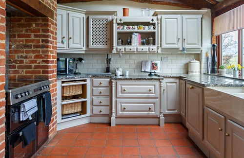Reepham House | Lovely barn for celebrations; huge vaulted barn room, log burner, hot tub.