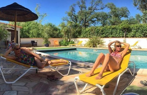Plage d'Argeles Apartment | Lovely ground floor gîte in a pretty farmhouse with trees and swimming pool