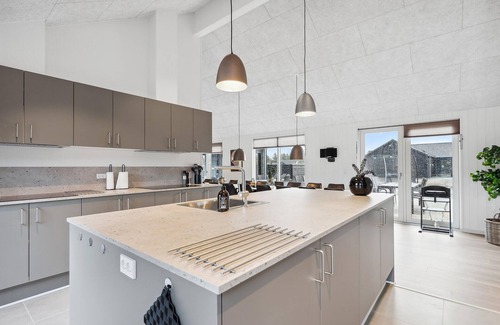 Houstrup House | Lovely home in Nørre Nebel with sauna