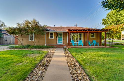 Tech Terrace House | Lovely Lubbock Home with Furnished Deck and Grill