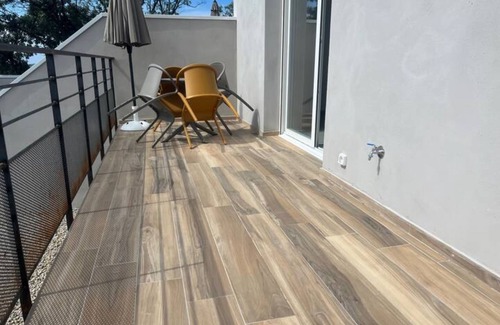 Oletta Apartment | Lovely new T2 apartment bathed in sunshine all day with terrace and private garden