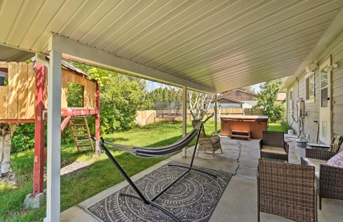 Twin Falls House | Lovely Twin Falls Home with Private Hot Tub!