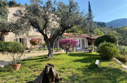 Bargemon Villa | Lovely villa with heated pool, 6000m2 beautiful (olive) garden, stunning views!