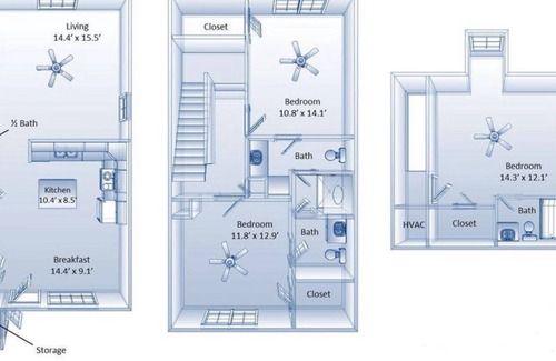Highlands - Perkins House | LSU Townhome in Baton Rouge - 2.5 miles to campus and LSU sports complex!
