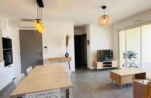 Marine de Saint Ambroggio Apartment | Luminous 2BR Apartment in Lumio - 6 Guests, A/C, Near Beach, Large Terrace, Parking Included