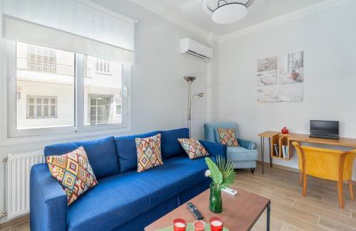 Petralona Apartment | Luminous & Radiant 2BR Apt 4' to Petralona Metro