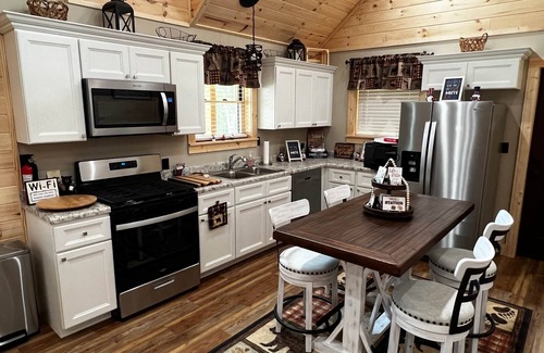 White Pine Cabin | Lured Away at Lester's Lake Cabins