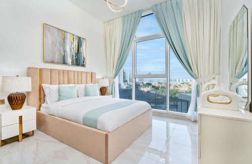 Dubai Apartment | Lux BnB Gemz - Al Furjan I Private Pool I