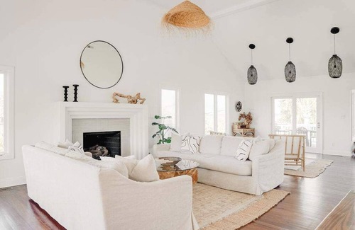 Folly Beach House | 🏝️Luxe 5BD w/Pool, Marsh Views & Steps to Beach