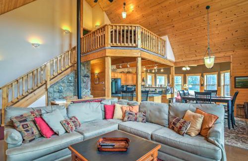 Alpine House | Luxe Alpine Cabin with Wraparound Deck and Mtn Views!