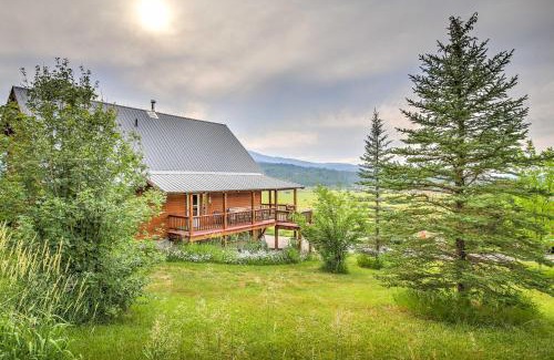 Alpine House | Luxe Alpine Cabin with Wraparound Deck and Mtn Views!